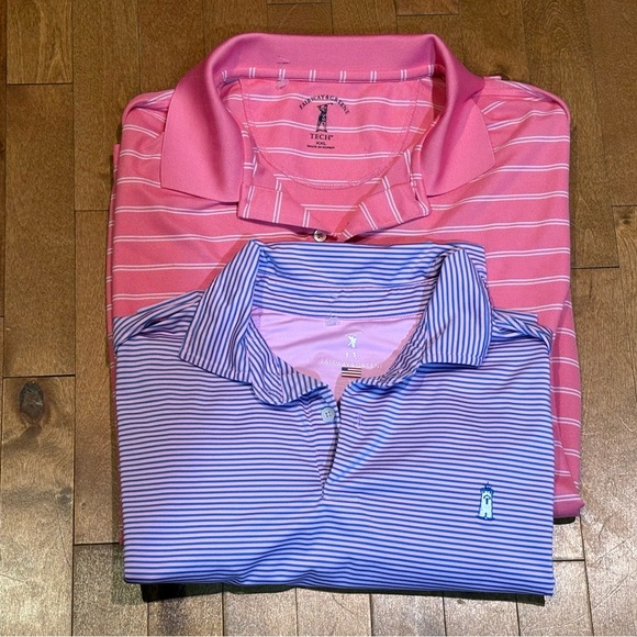 Fairway & Greene Golf Shirts Pack of 2 XL/XXL - Picture 2 of 9